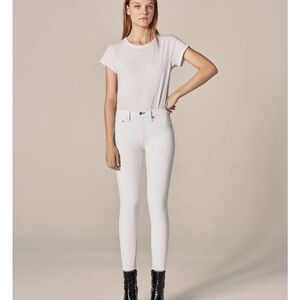 Rag & Bone White Skinny Jeans for Women Sz 25
